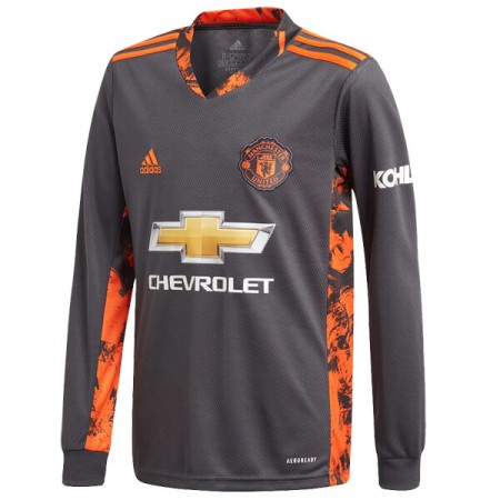 Billiga Fotbollströjor Manchester United Målvakt Hemma tröja 2020/21 Långärmad